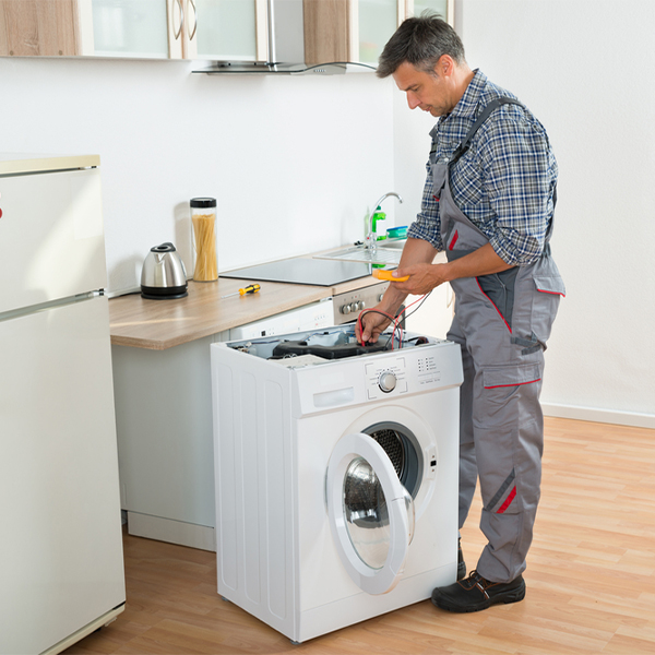 can you walk me through the steps of troubleshooting my washer issue in Tecumseh